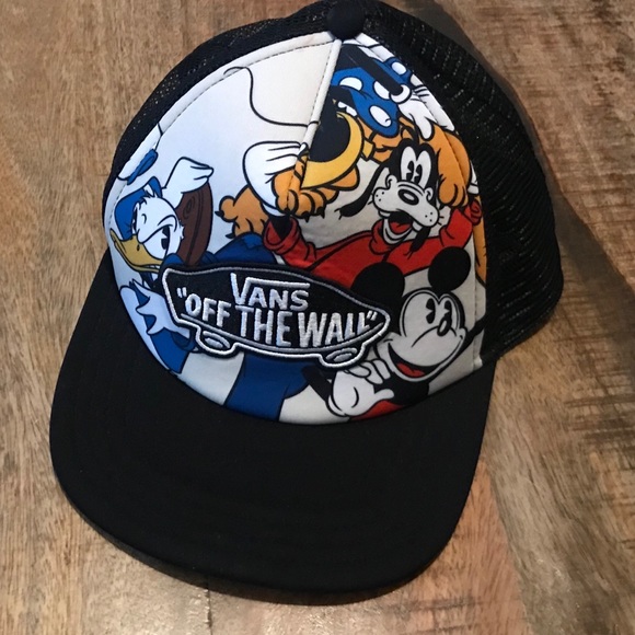 vans disney trucker hat